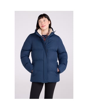 Mountain Warehouse Dames/Dames Sneeuw Borg Gevoerde Jas (Marine)