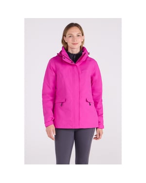 Mountain Warehouse Dames/Dames Thunderstorm II 3 in 1 Waterdichte Jas (Helder Roze)