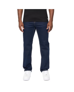 Crosshatch Heren Detendu Relaxed Fit Jeans (Rauwe was)