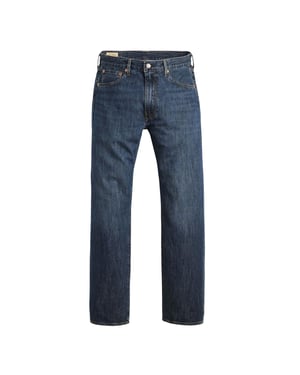 Levis Heren 555 Jeans (Blauw)
