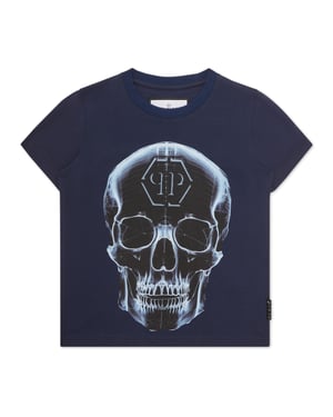 T-Shirt Ronde Hals Ss Skull