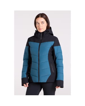 Mountain Warehouse Dames/Dames Resort RECCO gewatteerde ski-jas (Donkergroen)