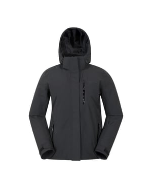 Mountain Warehouse Dames Aspen Waterdichte Skijas (Zwart)