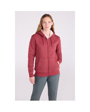Mountain Warehouse Dames/Dames Dalton Sherpa gevoerde Full Zip Hoodie (Roest)