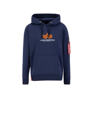 Basic Big Logo Rubber Hoodie