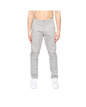 Crosshatch Heren Roysden Chinos (Lichtgrijs)