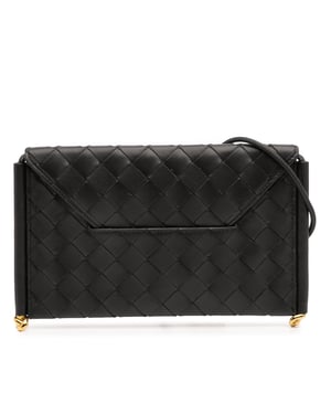 Geweven Leren Crossbody Tas