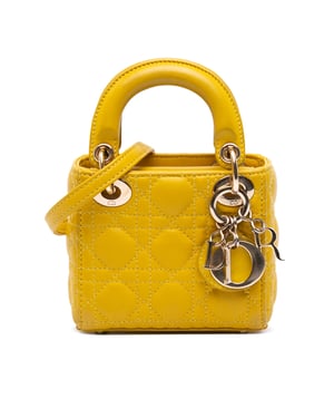 Lady Dior Mini Tophandle Tas