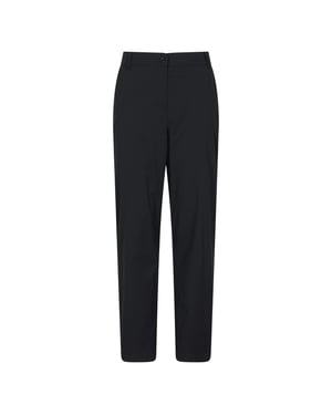 Mountain Warehouse Dames/Dames Delta Fleece gevoerde Winterbroek (Zwart)