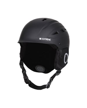 Mountain Warehouse Pinnacle Skihelm voor volwassenen (Jet Zwart)
