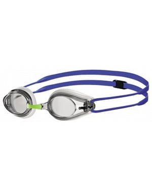 Arena Unisex Volwassen Sporen Heldere Zwembril (Wit/helder/blauw)