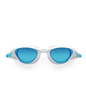 Arena Unisex zwembril The One voor volwassenen (Lichtblauw/Wit/Blauw)