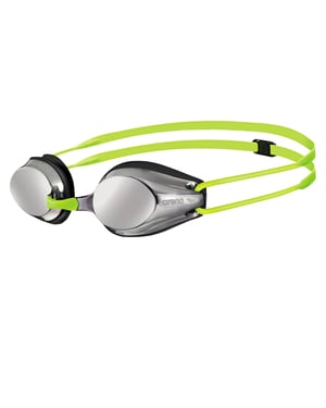 Arena Childrens/Kids Sporen Zwembril (Zilver/Zwart/Fluorescerend Lime)