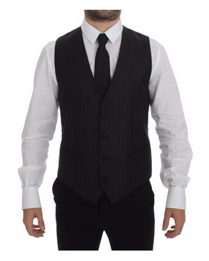 Gestreept Vest Formele Stijl