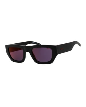 Hugo Boss Heren Zonnebril met Sp glazen (Zwart)