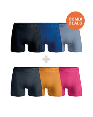 Muchachomalo Heren Boxershorts - 3+3 Pack - Mannen Onderbroeken