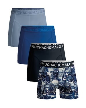 Muchachomalo Heren Boxershorts - 4-Pack - Mannen Onderbroeken