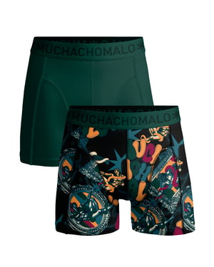 Muchachomalo Heren Boxershorts - 2-Pack - Mannen Onderbroeken