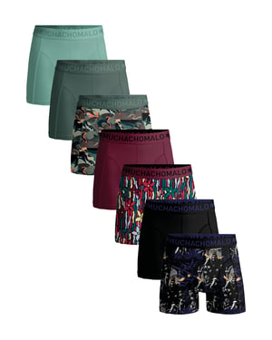 Muchachomalo Heren Boxershorts - 7-Pack - Mannen Onderbroeken