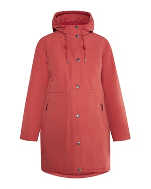 usha Gewatteerde korte jas Dames Vintage rood