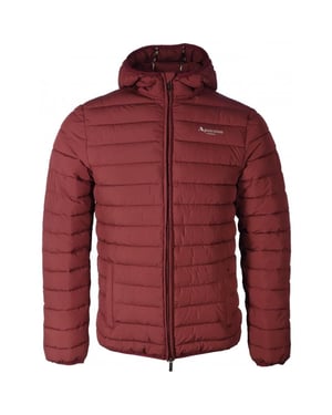 Aquascutum Heren Actief Jasje met capuchon (Bourgondië)