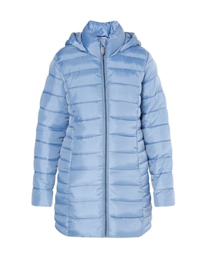 usha winterjas Dames denimblauw