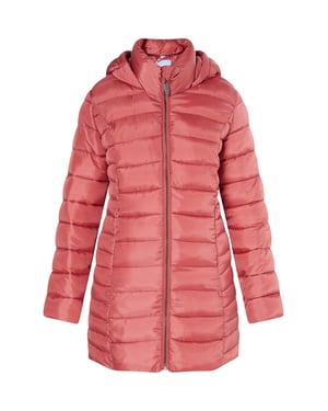 usha winterjas Dames Vintage rood