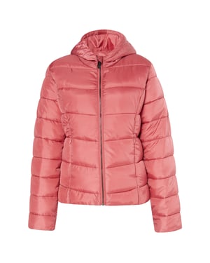 usha Gewatteerd jack Dames Vintage rood