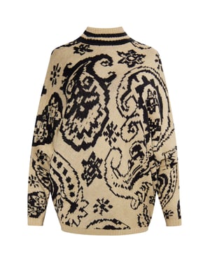 usha Poncho-trui Dames beige