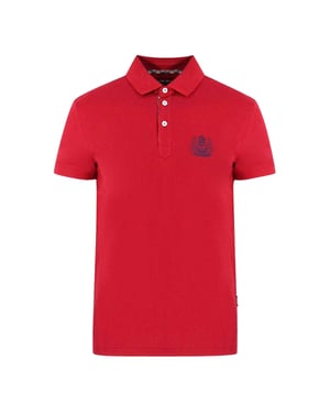 Aquascutum Heren Aldis Polo Shirt (Rood)