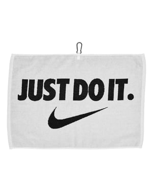 Nike Performance golfhanddoek (Wit)