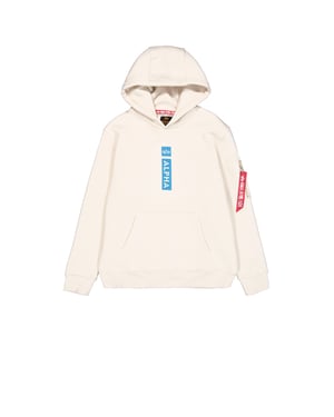 Alpha Puff Print Hoodie