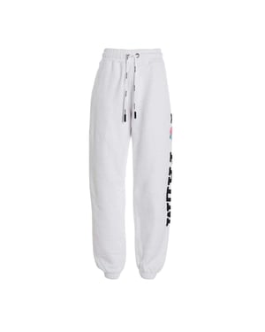 Palm Angels Volwassen uniseks I Love Pa Joggingbroek (Wit)