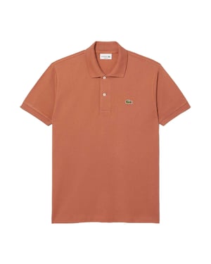 Lacoste Heren L.12.12 Original Pique Klassiek Poloshirt (Lichtbruin)