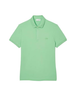 Lacoste Heren Pique Stretch Regular Poloshirt (Groen)