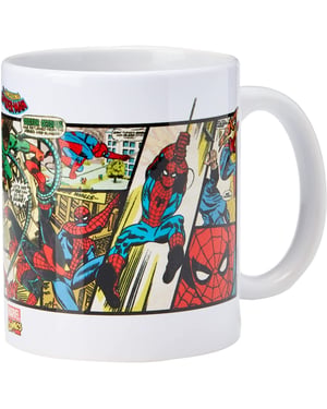 Marvel Paneel Spider-Man Mok (Veelkleurig)