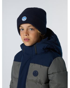 North Sails Muts Geribbeld met logopatch