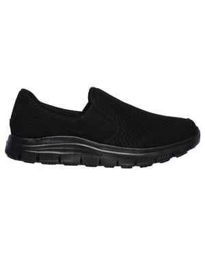 Skechers Vrouwen/dames Cozard Leather Trainers (Zwart)