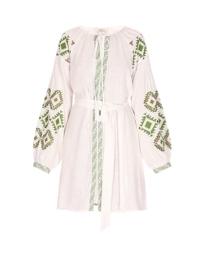 usha Jurk Dames wit