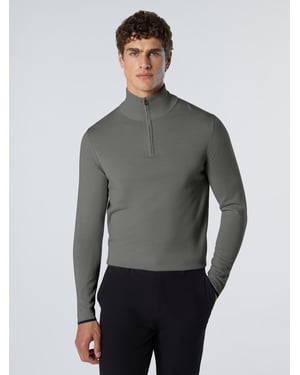 North Sails Trui Halve rits met splitten