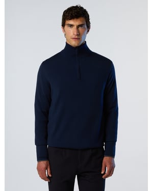 North Sails Trui Halve rits met splitten