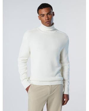 North Sails Trui Coltrui met ribbels