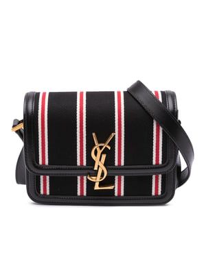 Niki Mini Bag Gestreepte Canvas