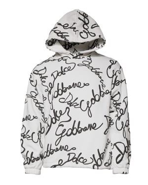 Handtekening Print Hoodie