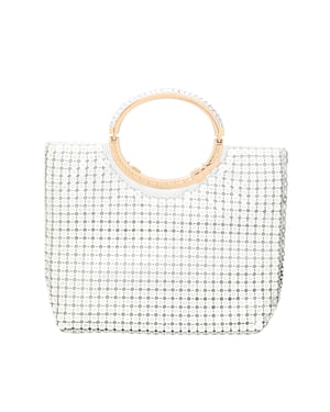 Faina Handtas Dames zilver
