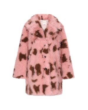 IZIA jas Dames Roze bruin