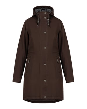 usha Winter parka Fenia Dames donkerbruin