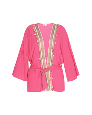 IZIA Kimono Dames roze