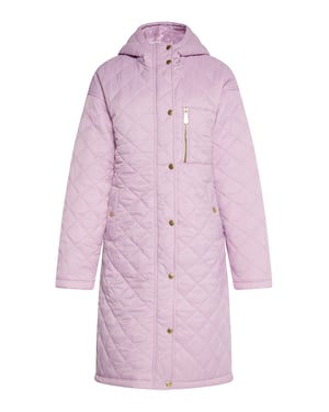 Faina Lichtgewicht gewatteerde jas Dames Mauve