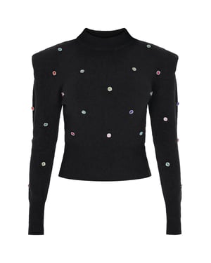 Faina Jumper Dames zwart